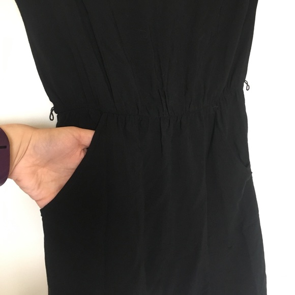 Black mini summer dress - Picture 2 of 3